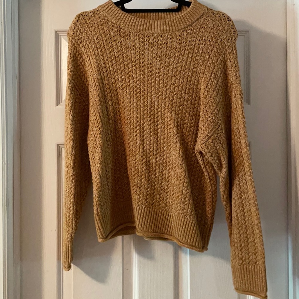 Gold sweater